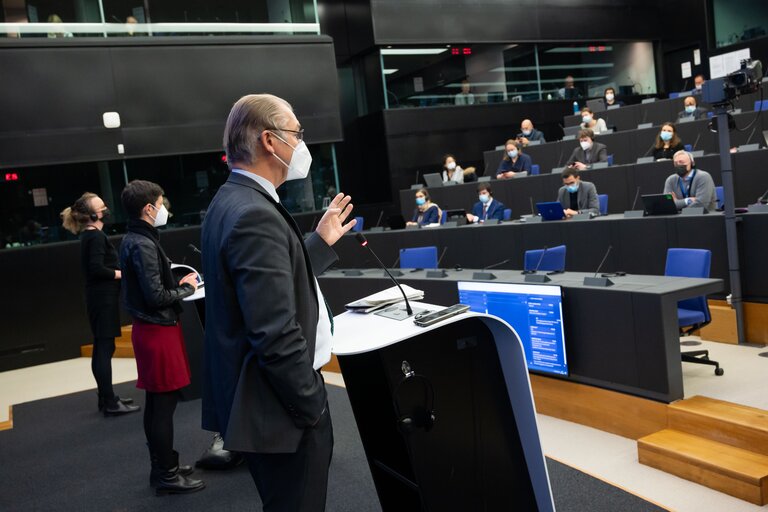 Zdjęcie 3: Press briefing Greens/EFA