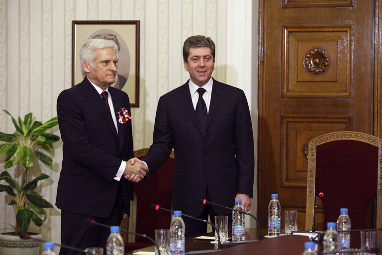 Fotografija 3: Meeting with H.E. Mr. Georgi Parvanov, President of the Republic of Bulgaria