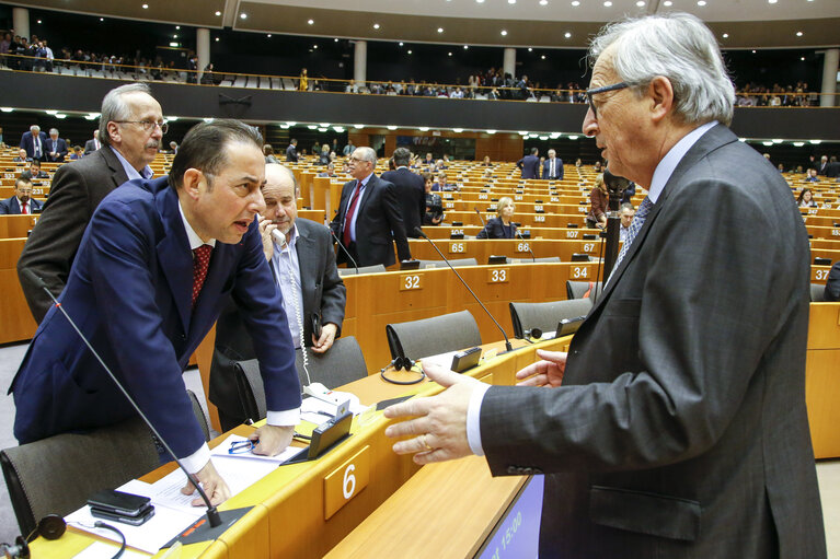 Fotogrāfija 13: Plenary Session Week 08 2016 in Brussels