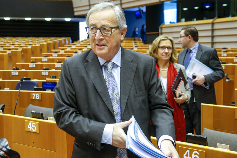 Fotogrāfija 15: Plenary Session Week 08 2016 in Brussels