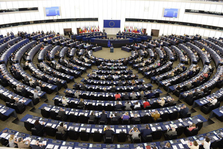 Fotografie 3: State of the Union 2016 - Statement by the President of the Commission - Plenary session week 37 at the EP in Strasbourg