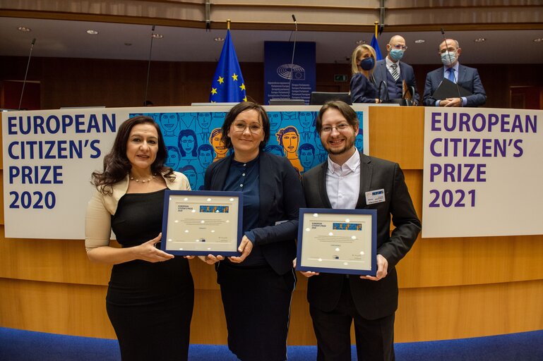 European Citizen's Prize 2020 and 2021 - Awarding 2021 diplomas