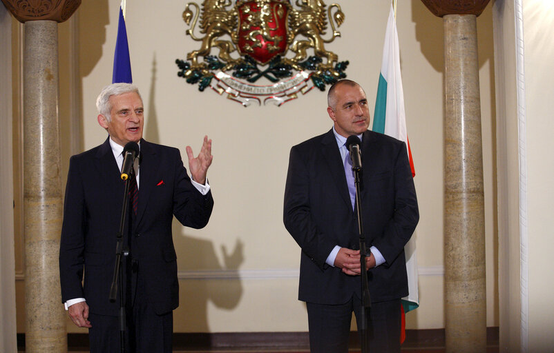 Valokuva 2: Meeting with H.E. Mr. Boyko Borisov, Prime Minister of the Republic of Bulgaria