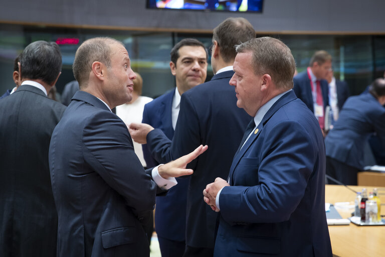 Fotografie 37: European Council, 17 and 18 October 2018.