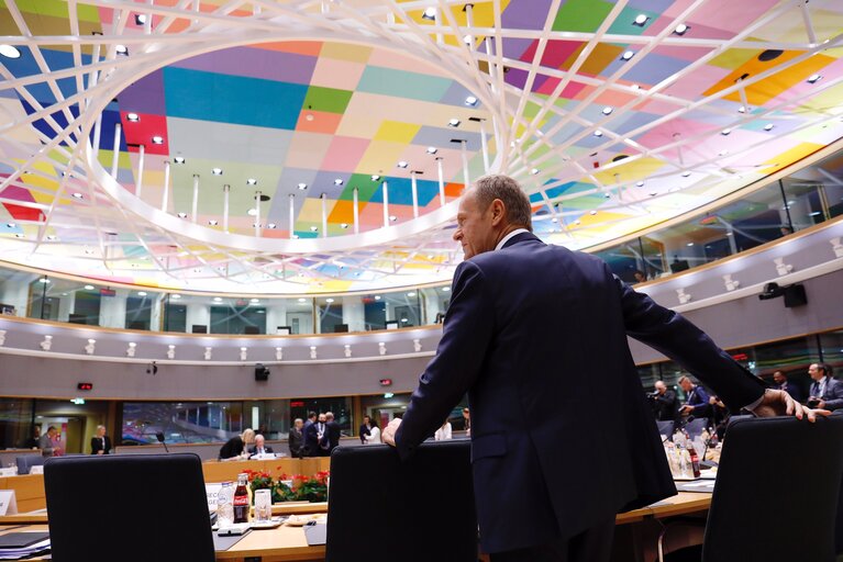 Fotografija 48: European Council, 17 and 18 October 2018.