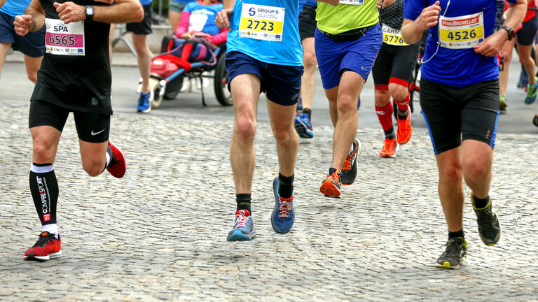 Fotografija 3: Brussels 20 km running race start