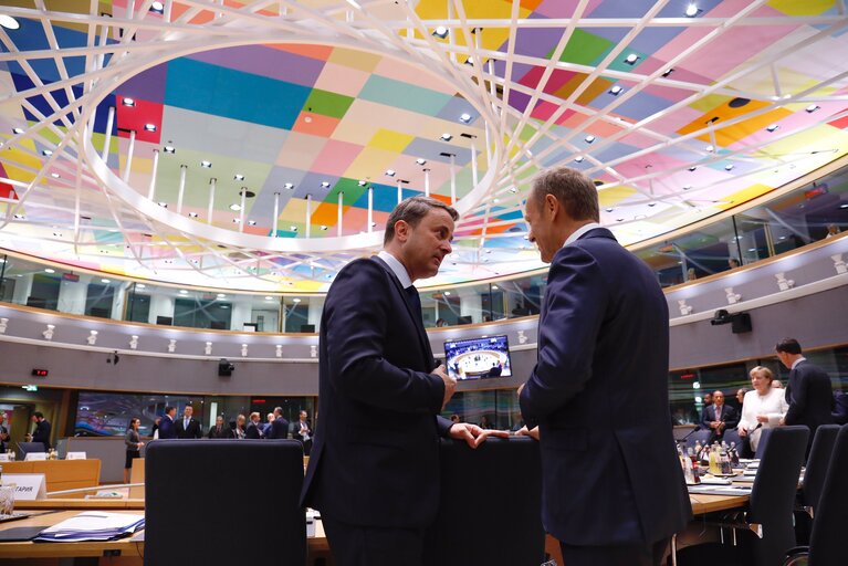 European Council, 17 and 18 October 2018.