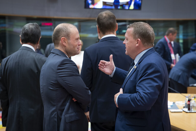 Fotografie 36: European Council, 17 and 18 October 2018.