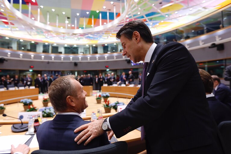 European Council, 17 and 18 October 2018.