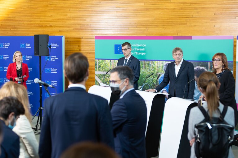 Conference on the Future of Europe (CoFoE) - Press conference