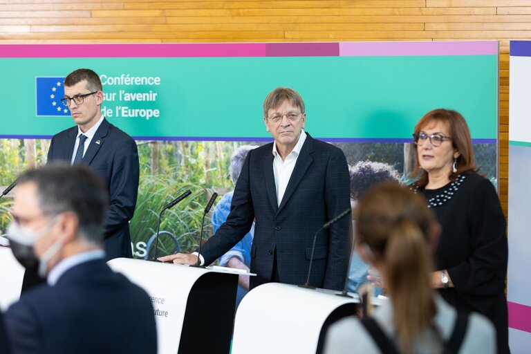 Conference on the Future of Europe (CoFoE) - Press conference