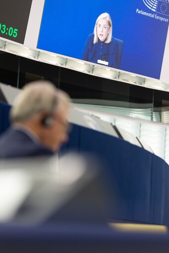 Photo 12: EP Plenary session - Short presentation - The effectiveness of member States’use of EU Solidarity Fund money in cases of natural disasters