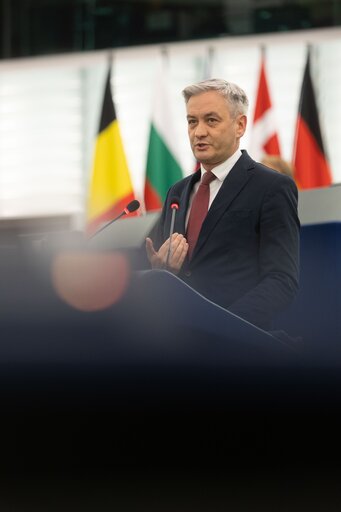 Fotografia 14: EP Plenary session - General budget of the European Union for the financial year 2022 - all sections