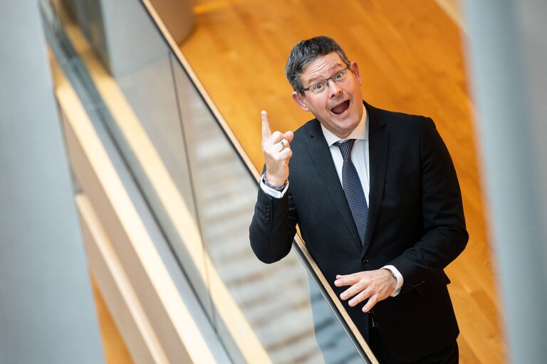 Fotogrāfija 14: Adam KOSA in the EP in Strasbourg