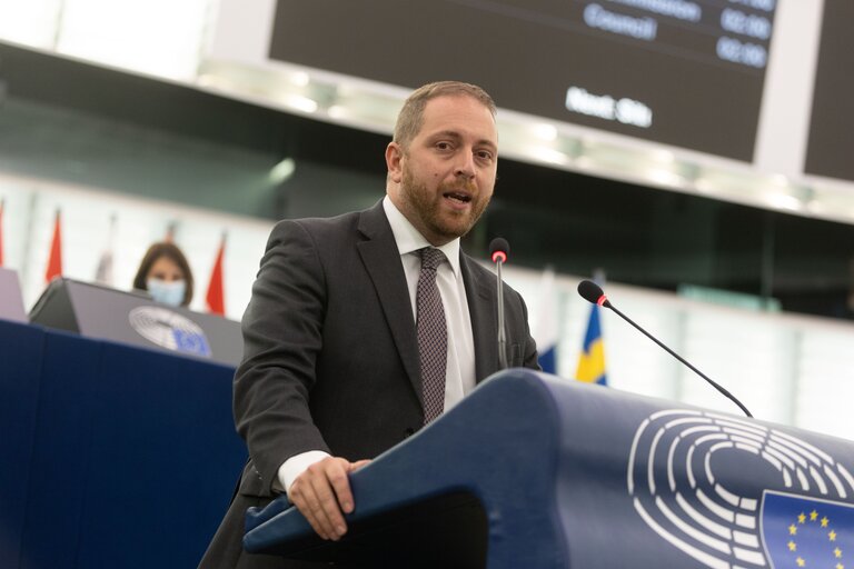 Foto 5: EP Plenary session - General budget of the European Union for the financial year 2022 - all sections