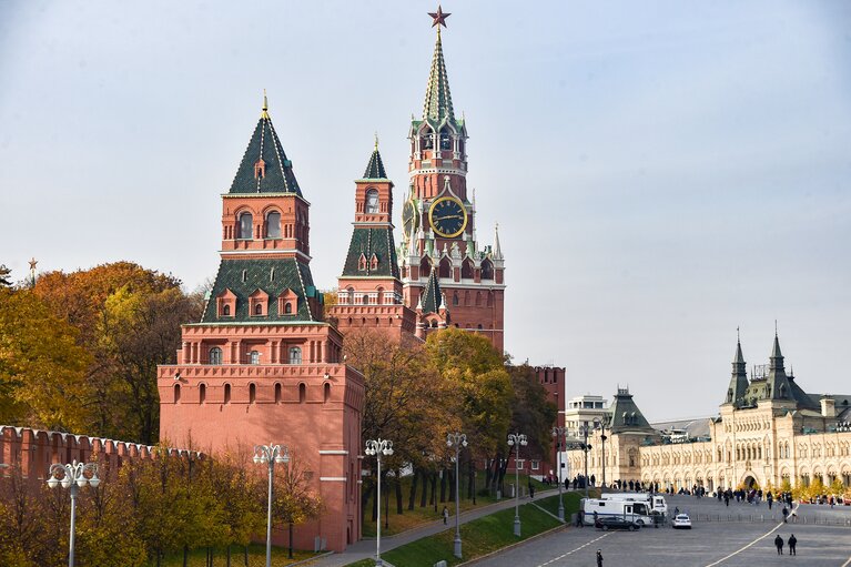 Fotografie 13: Views of Moscow - the candidature of opposition leader Alexei Navalny for the Sakharov Prize for Freedom of Thought 2021 - The Kremlin