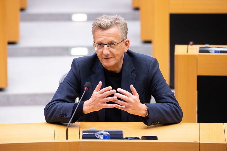 Fotogrāfija 1: Dietmar KOSTER in the EP in Brussels