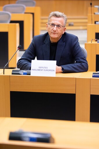 Dietmar KOSTER in the EP in Brussels