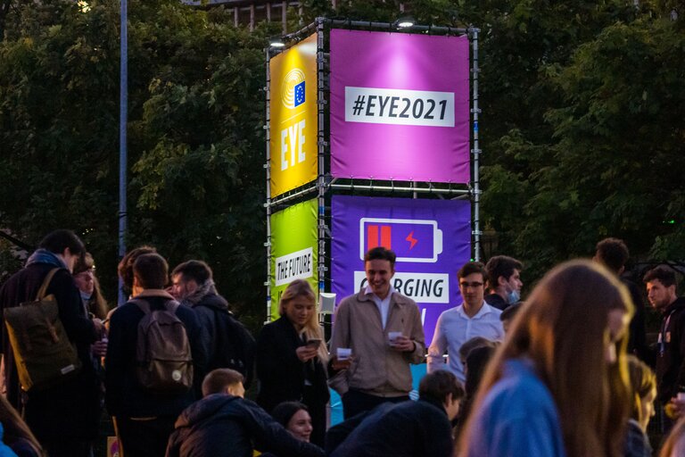 Fotografie 15: European Youth Event (EYE 2021) - EYE village concert