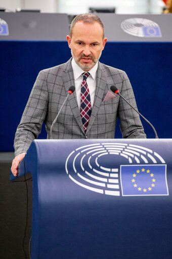 Fotogrāfija 28: EP Plenary session - Council's lack of will to move forward the European cross-border mechanism