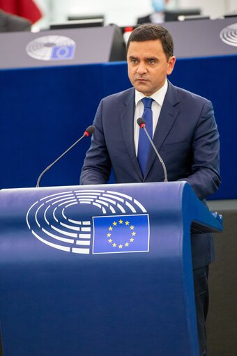 Fotografija 8: EP Plenary session - Banking Union - annual report 2020