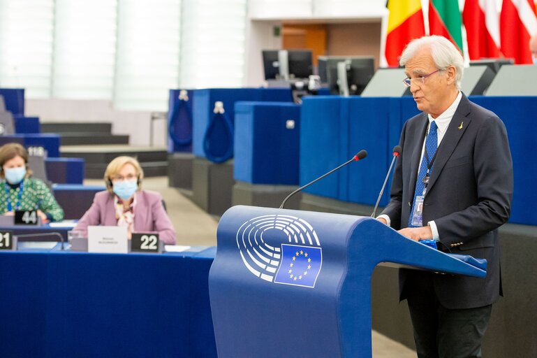 Fotografija 7: EP Plenary session - Banking Union - annual report 2020