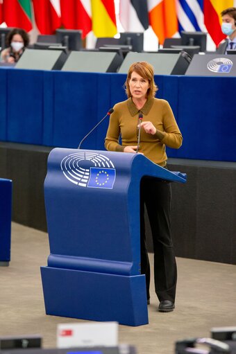 Fotogrāfija 6: EP Plenary session - Council's lack of will to move forward the European cross-border mechanism