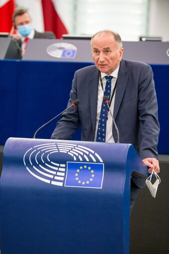 Fotografija 21: EP Plenary session - Banking Union - annual report 2020