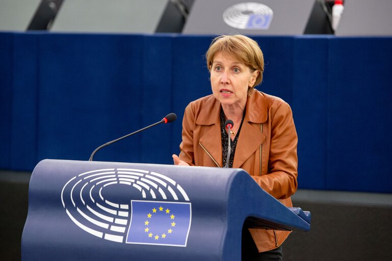 Fotogrāfija 7: EP Plenary session - Council's lack of will to move forward the European cross-border mechanism