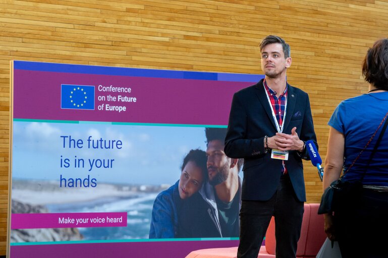 Billede 32: Conference on the Future of Europe (CoFoE) - Citizens' panel 1