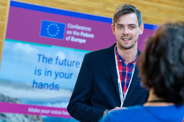 Billede 35: Conference on the Future of Europe (CoFoE) - Citizens' panel 1