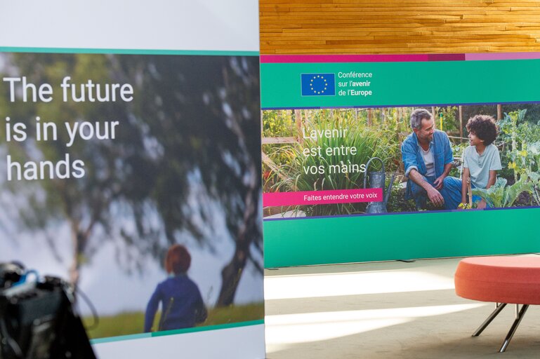 Photo 36 : Conference on the Future of Europe (CoFoE) - Citizens' panel 2