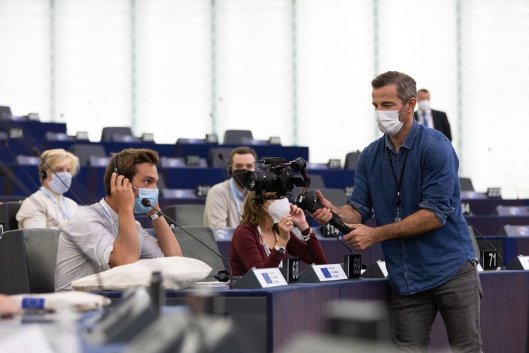 Fotografie 43: Conference on the Future of Europe (CoFoE) -  Citizens' panel 2 - Plenary session