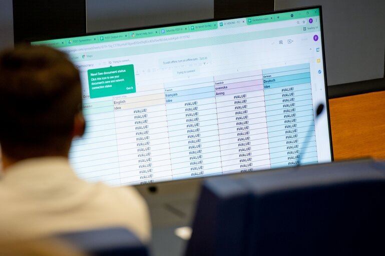 Photo 14 : Conference on the Future of Europe (CoFoE) - Citizens' panel 2