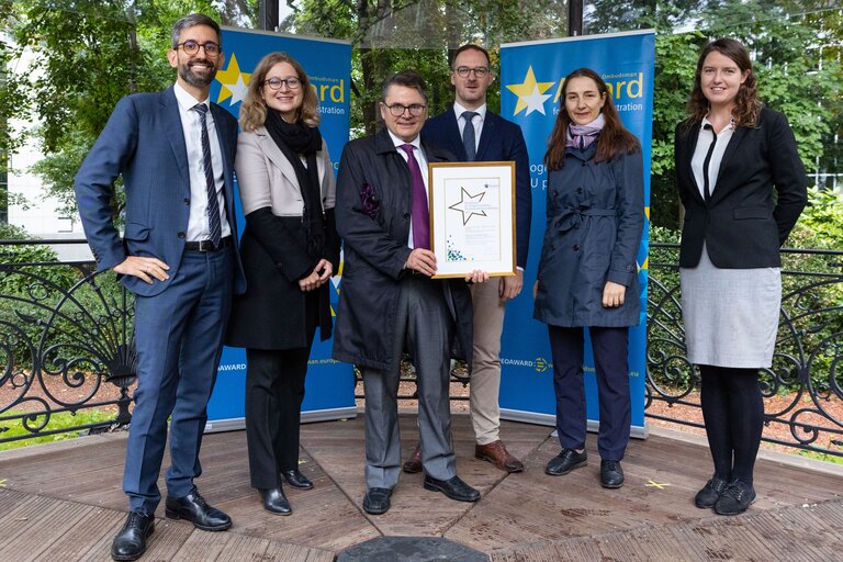 Fotografija 21: European Ombudsman Award for Good Administration - Prizes handover ceremony