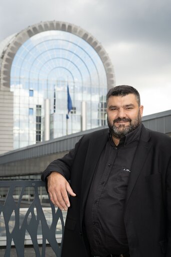 Jeremy DECERLE in the EP in Strasbourg