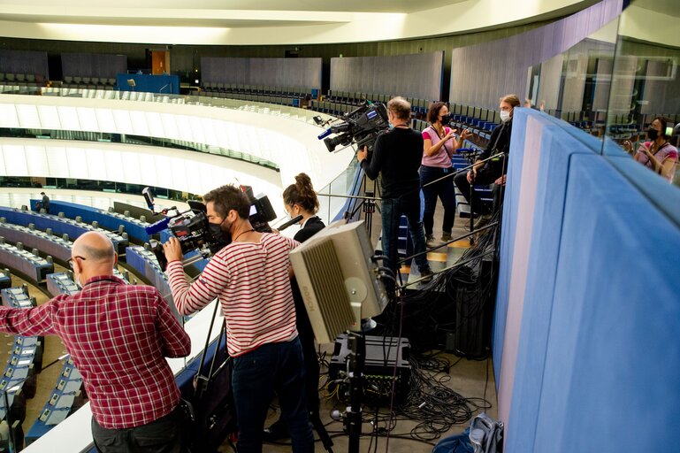 Fotó 50: Conference on the Future of Europe (CoFoE) - Citizens' panel 1 - Plenary session