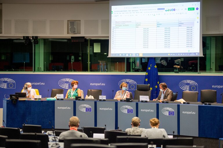 Photo 25 : Conference on the Future of Europe (CoFoE) - Citizens' panel 2