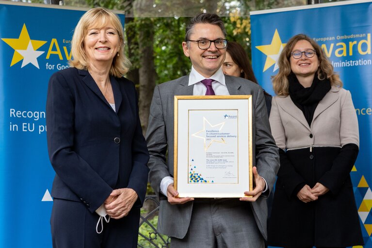 Zdjęcie 14: European Ombudsman Award for Good Administration - Prizes handover ceremony