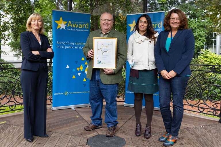 Zdjęcie 19: European Ombudsman Award for Good Administration - Prizes handover ceremony