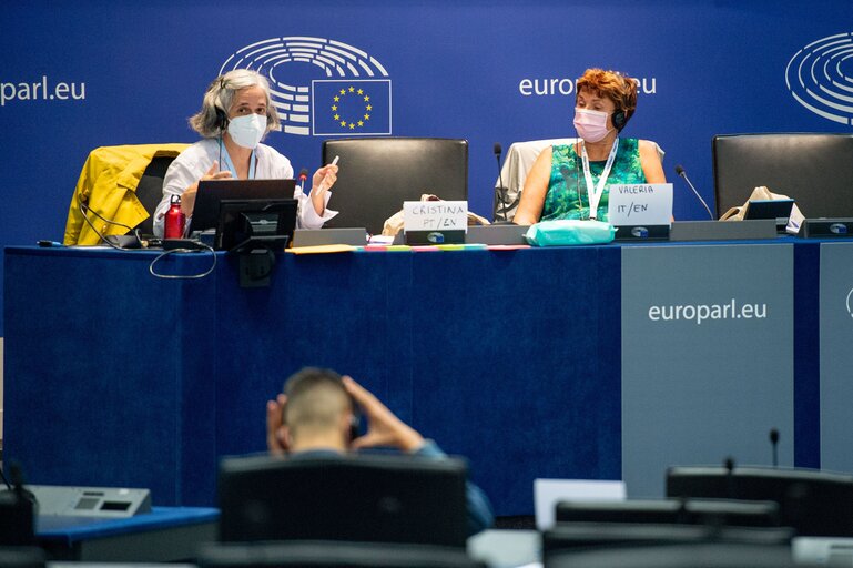 Photo 23 : Conference on the Future of Europe (CoFoE) - Citizens' panel 2