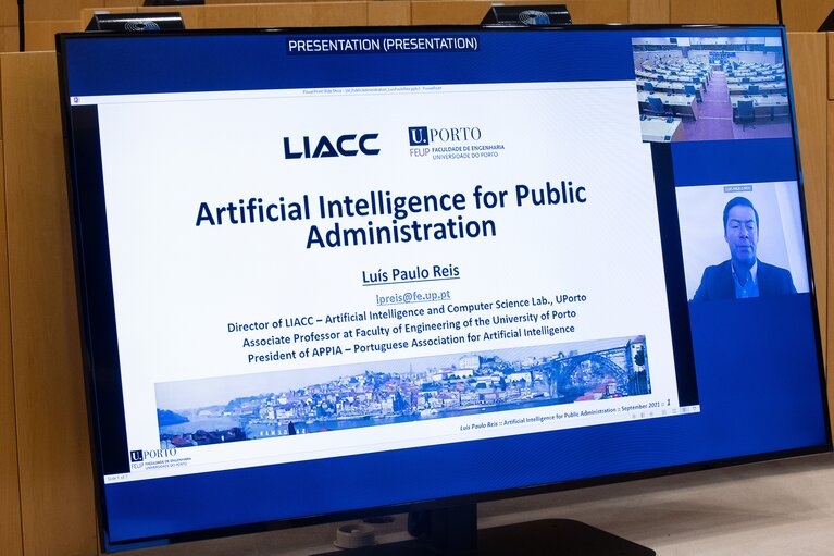 Zdjęcie 10: AIDA committee - Public Hearing on AI and the Data Strategy - Exchange of views with representatives of the industry and civil society