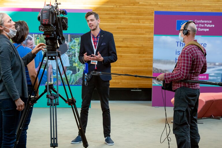 Billede 34: Conference on the Future of Europe (CoFoE) - Citizens' panel 1