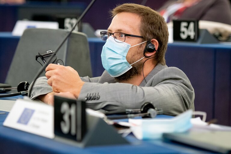 Fotó 19: Conference on the Future of Europe (CoFoE) - Citizens' panel 1 - Plenary session