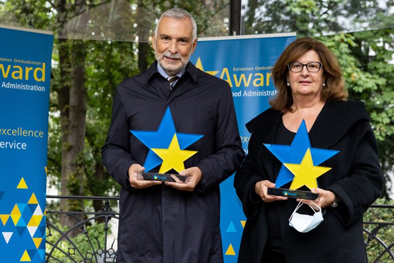 Zdjęcie 12: European Ombudsman Award for Good Administration - Prizes handover ceremony