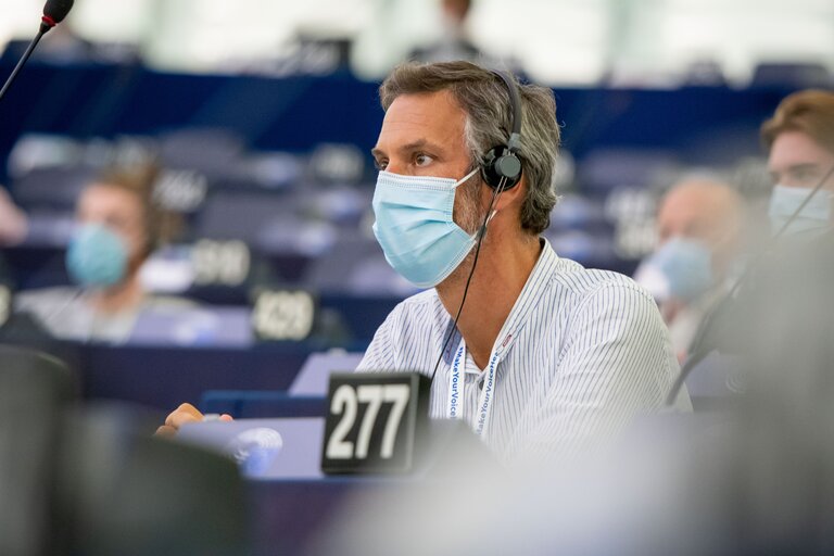 Fotó 47: Conference on the Future of Europe (CoFoE) - Citizens' panel 1 - Plenary session