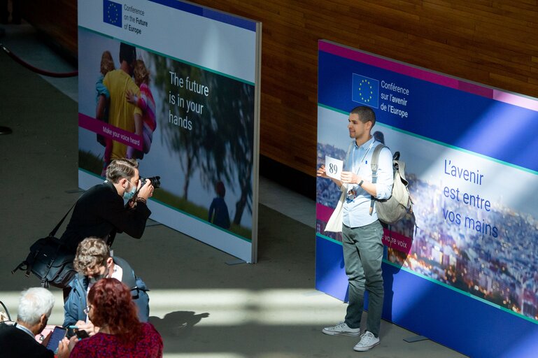 Billede 19: Conference on the Future of Europe (CoFoE) - Citizens' panel 1