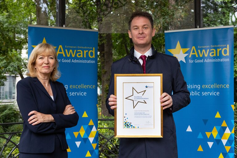 Fotografija 20: European Ombudsman Award for Good Administration - Prizes handover ceremony