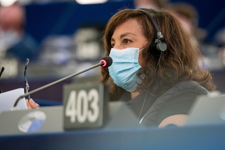 Fotó 44: Conference on the Future of Europe (CoFoE) - Citizens' panel 1 - Plenary session