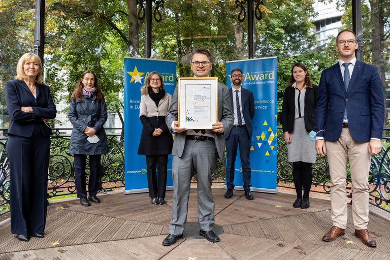 Zdjęcie 15: European Ombudsman Award for Good Administration - Prizes handover ceremony